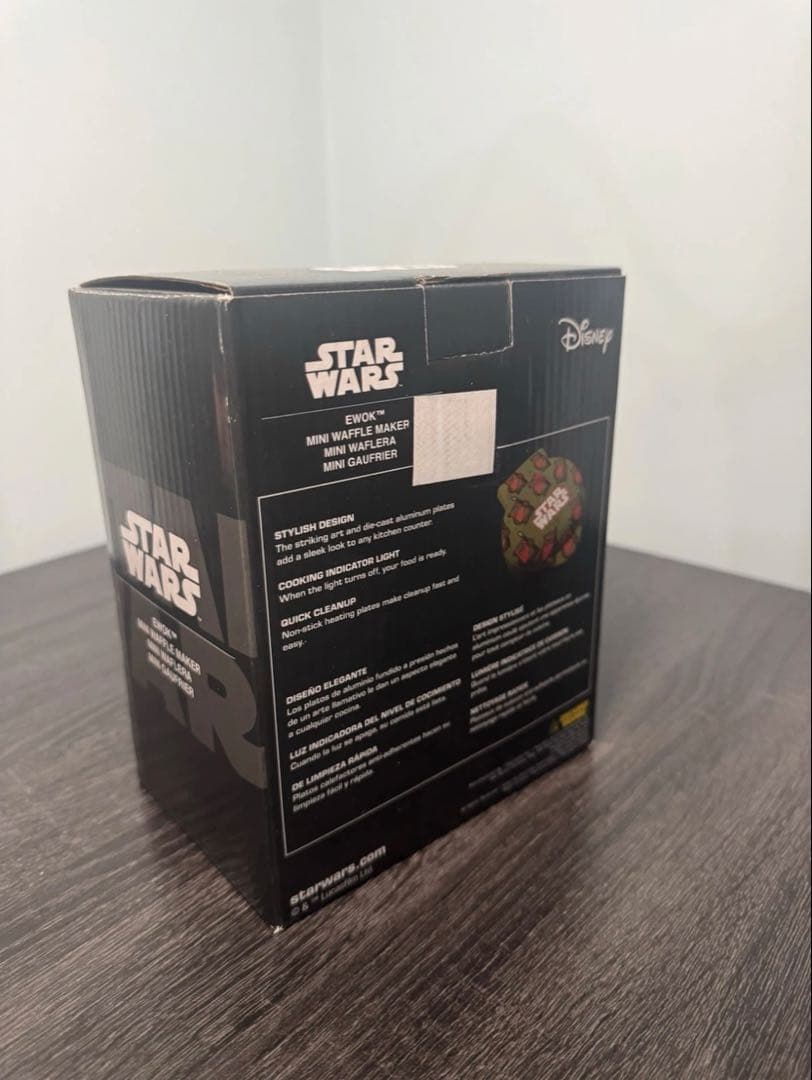 ディズニー スターウォーズ イウォーク ミニ ワッフルメーカー