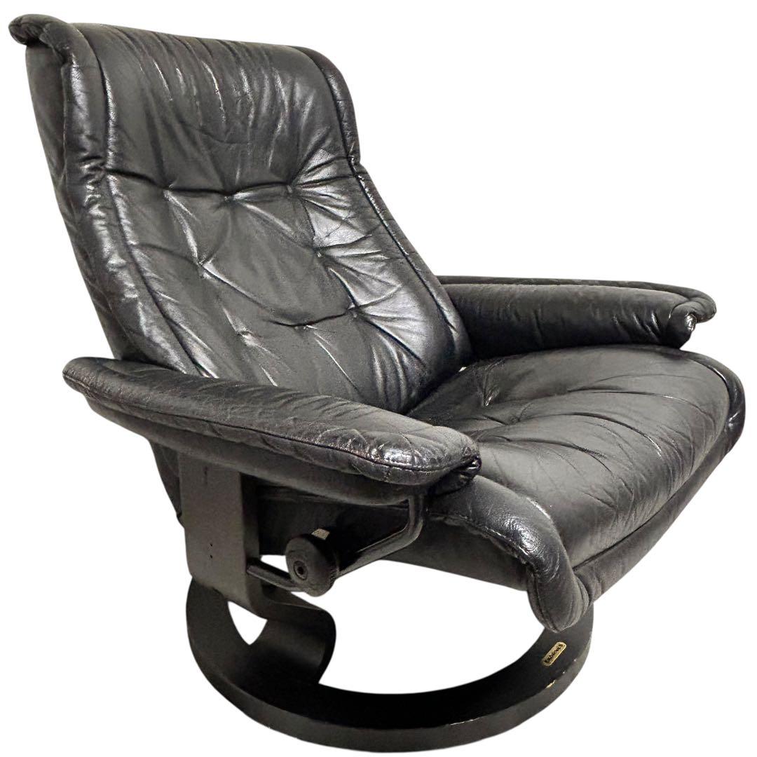 最高級 エコーネス ストレスレス ロイヤル リクライニングチェア ブラック