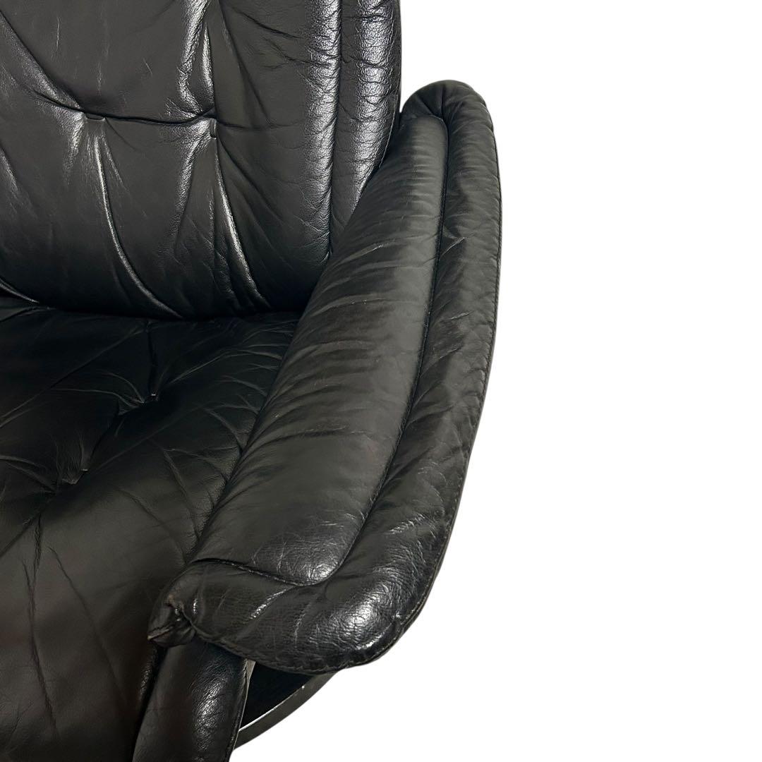 最高級 エコーネス ストレスレス ロイヤル リクライニングチェア ブラック