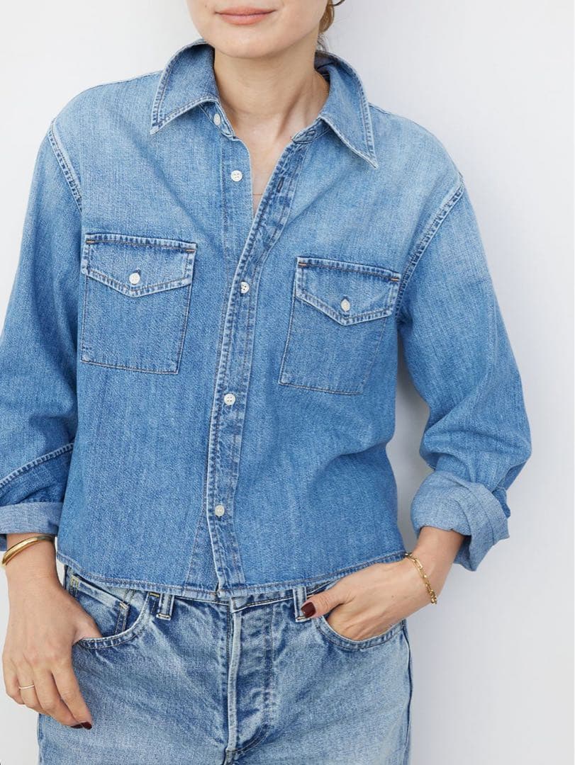 【完売品】CITIZENS OF HUMANITY DENIM SHIRT