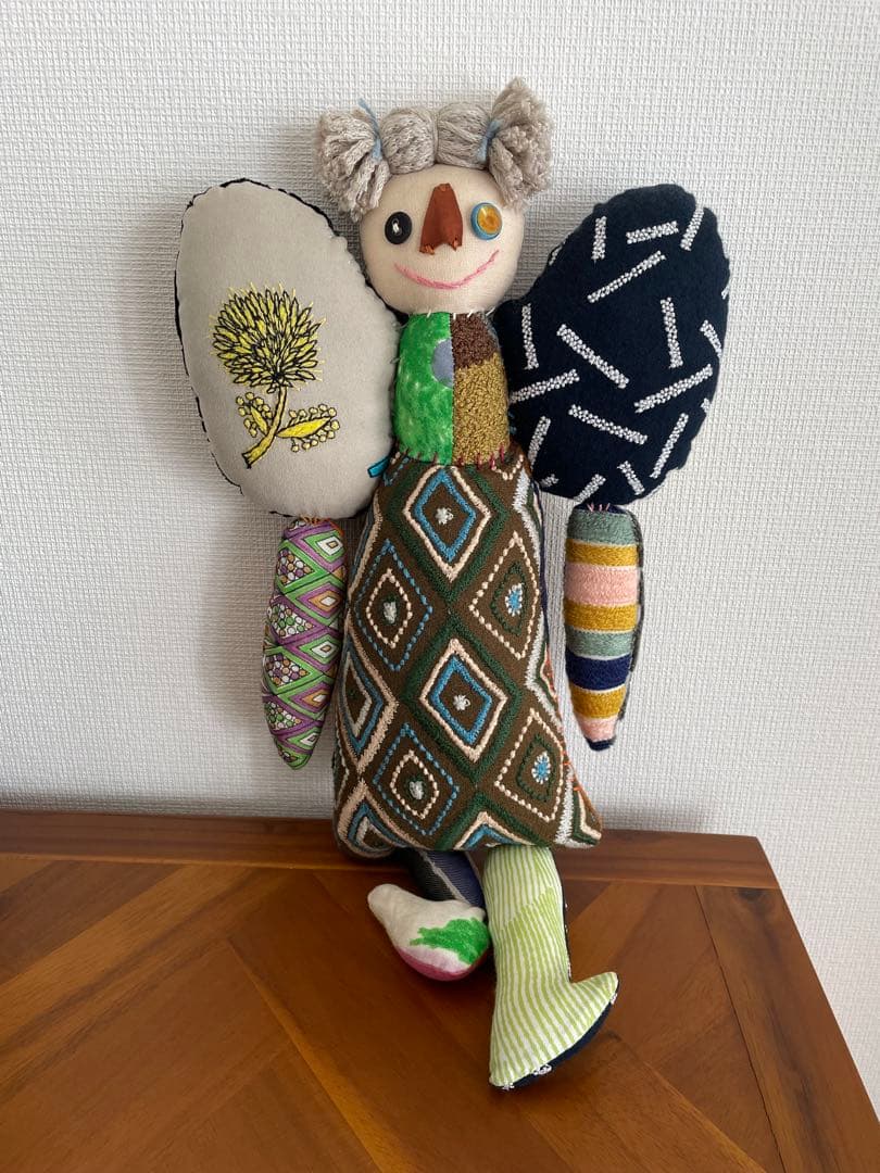 ミナペルホネン ⚮̈﻿ patchちゃん 人形 ぬいぐるみ