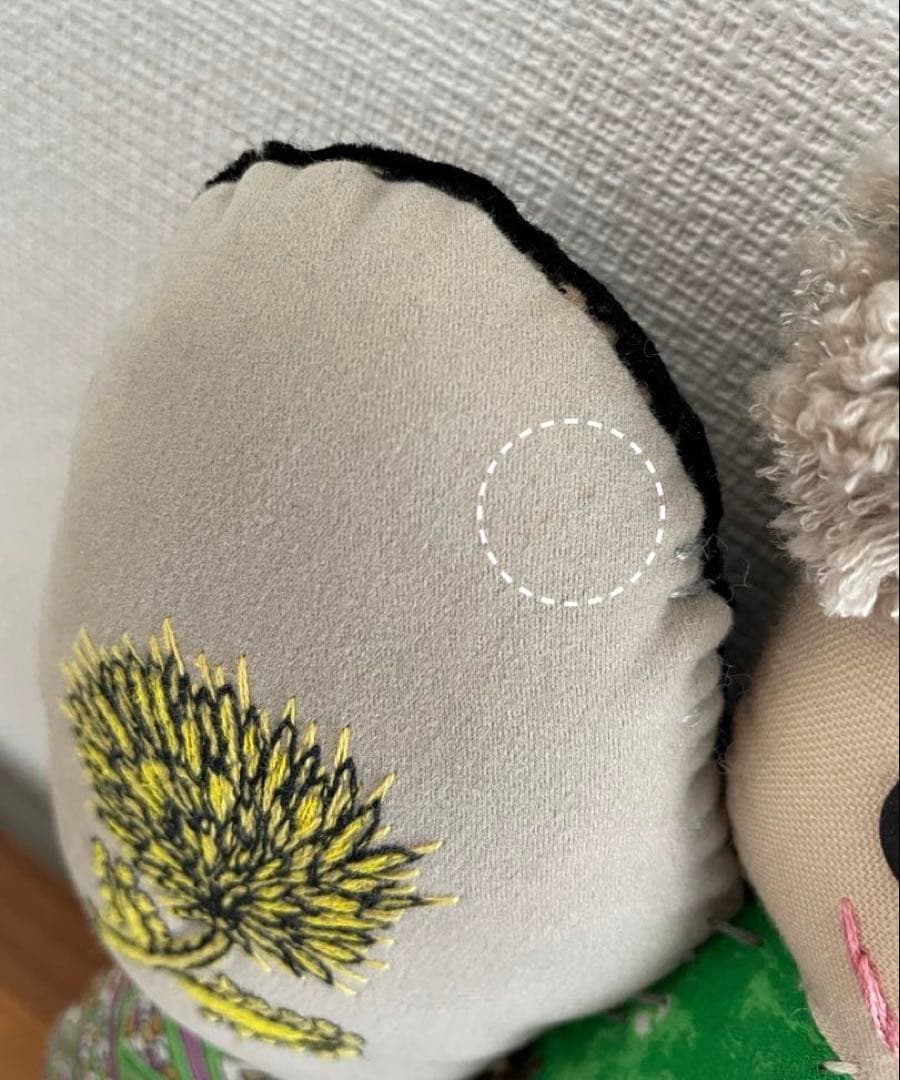 ミナペルホネン ⚮̈﻿ patchちゃん 人形 ぬいぐるみ