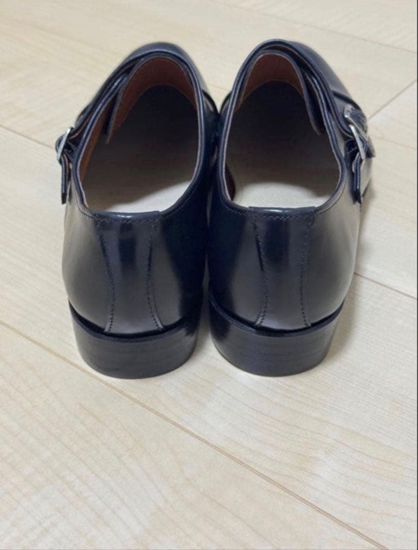 GLENFORD グレンフォード 革靴 ダブルモンクストラップ レザーソール