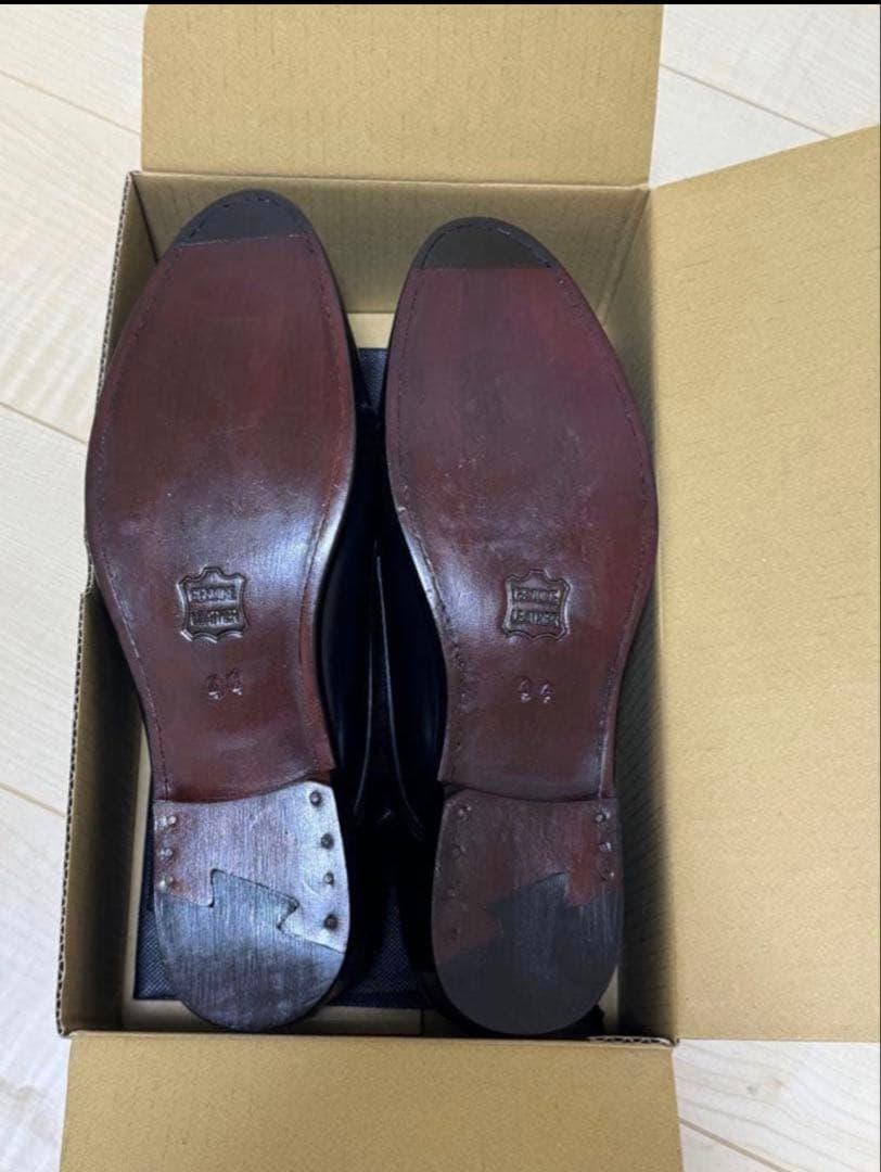 GLENFORD グレンフォード 革靴 ダブルモンクストラップ レザーソール