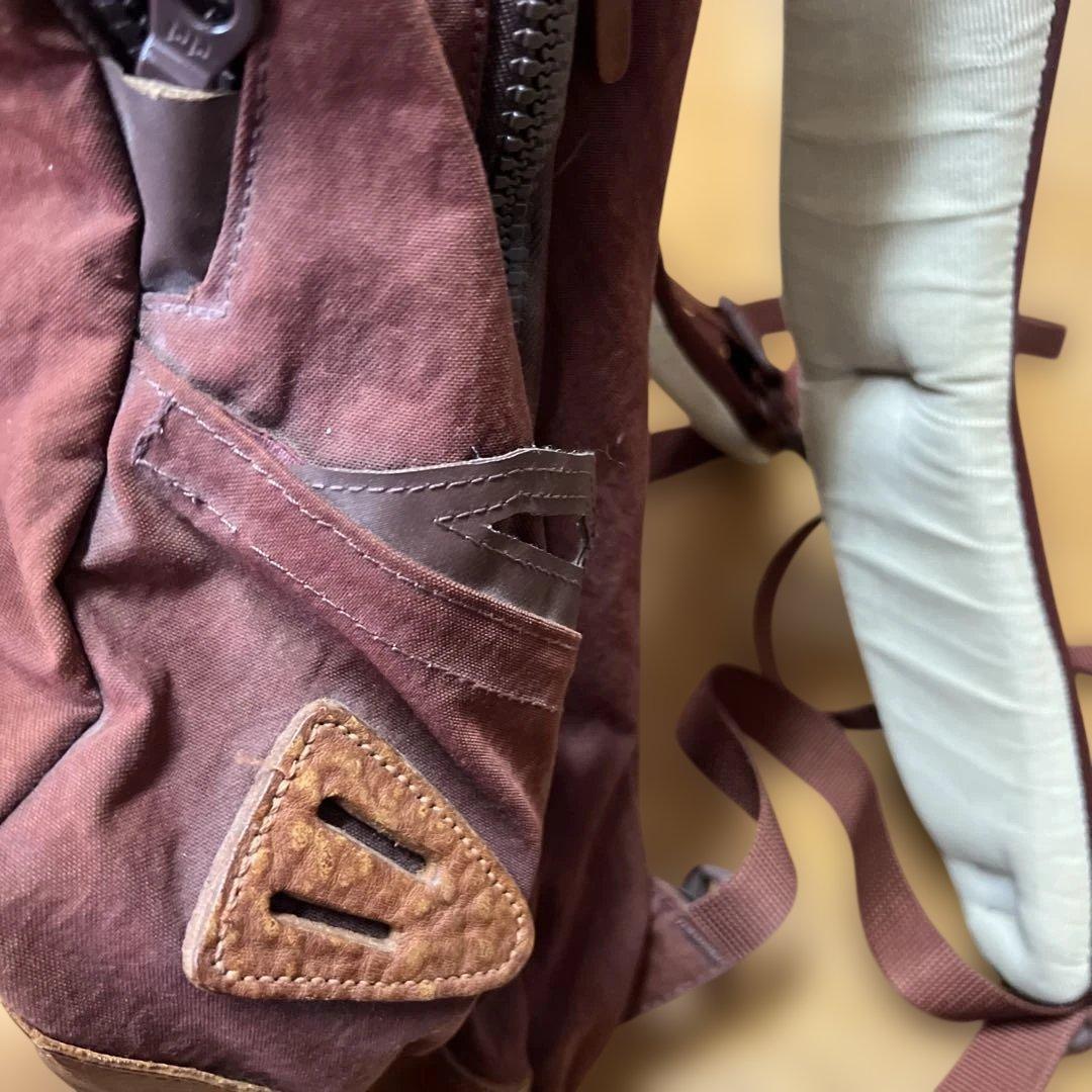 け*ん様 visvim CUBISM バーガンディ リュック