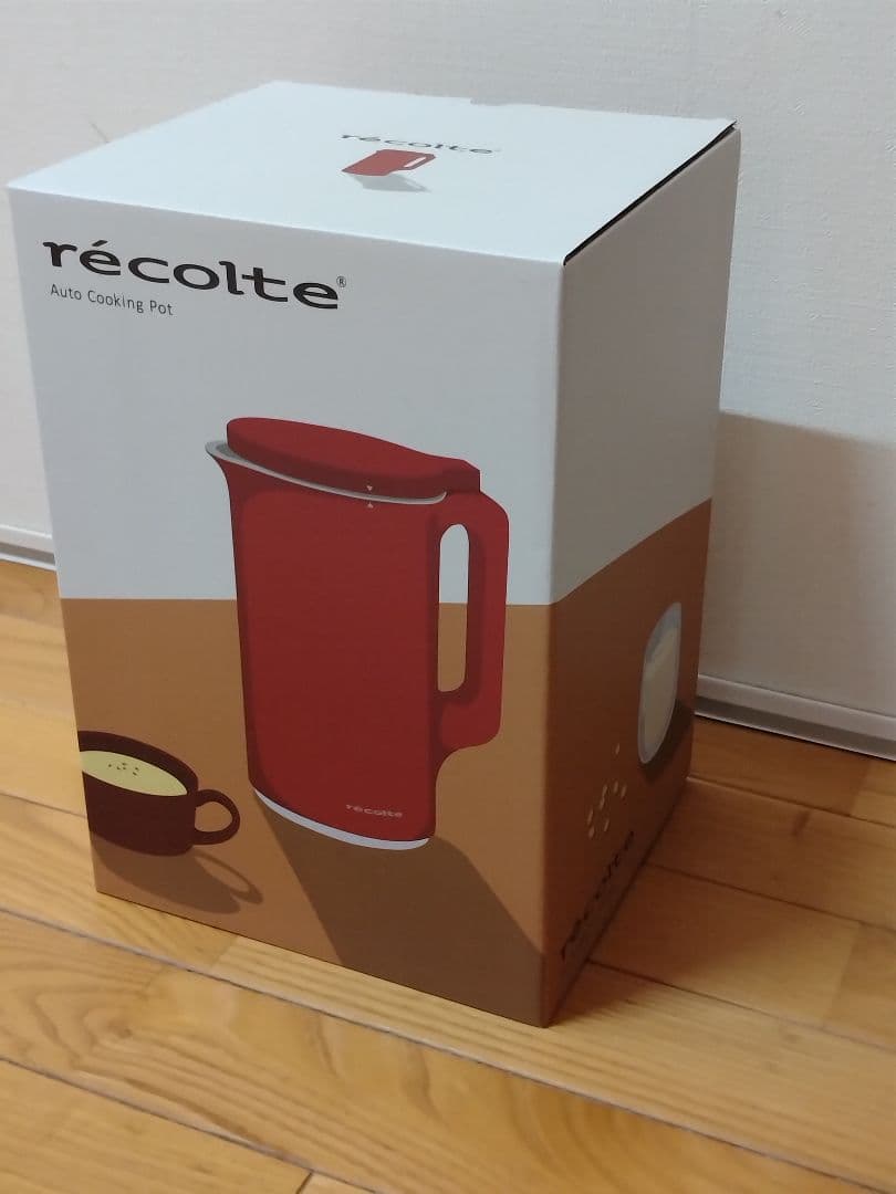 récolte Auto Cooking Pot レッド