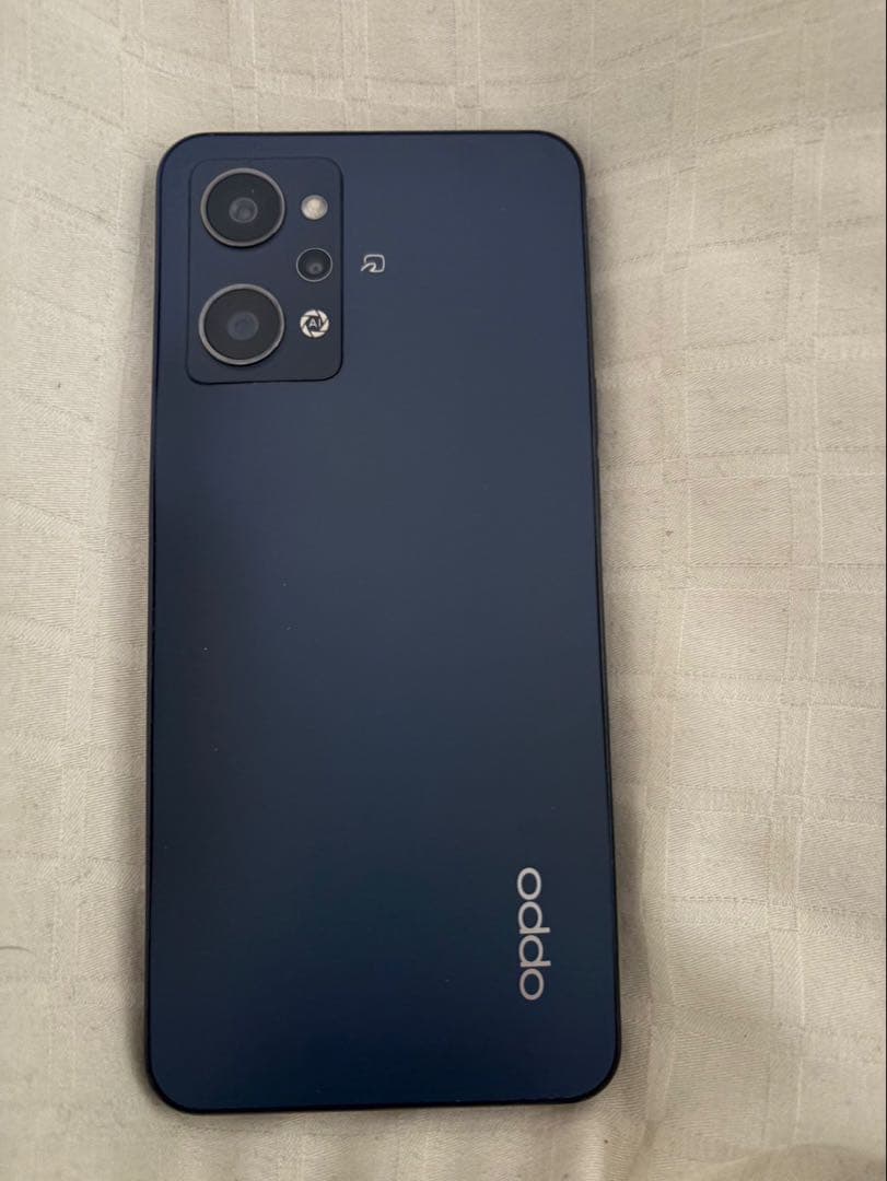 ジャンク OPPO Reno 7 Aスマートフォン 本体 ブラック