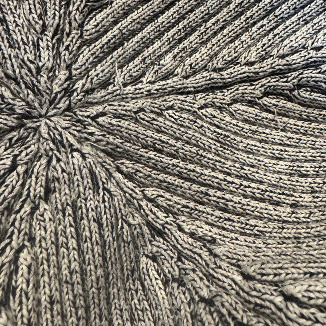 IDEE PUUF ホワイト×ブラック ミックス