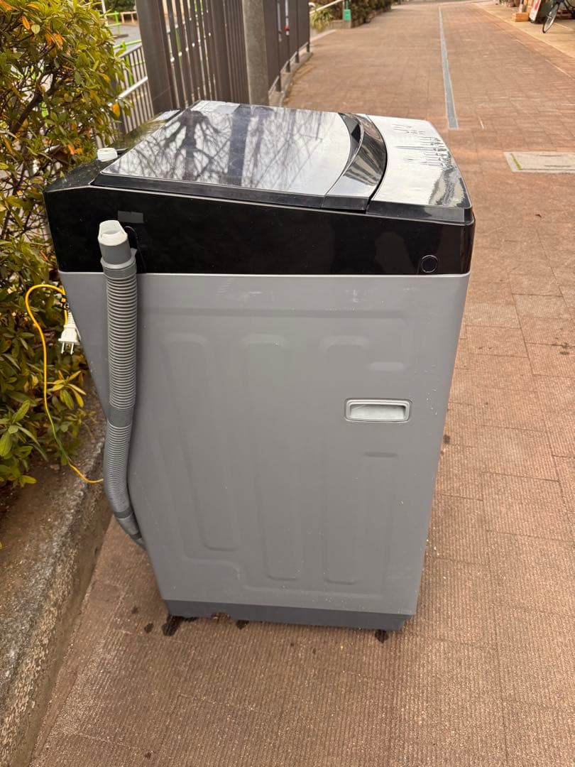 2021年製 ニトリ 6kg 全自動洗濯機 NTR60BK ブラック