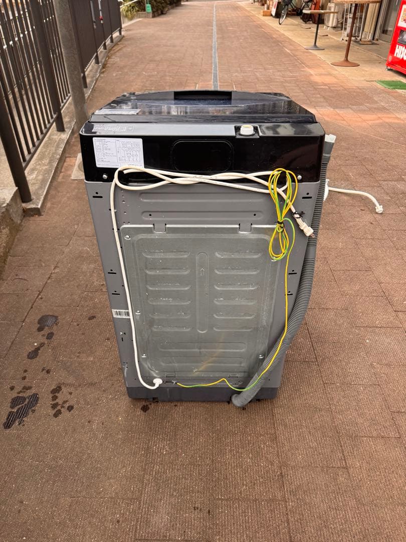 2021年製 ニトリ 6kg 全自動洗濯機 NTR60BK ブラック