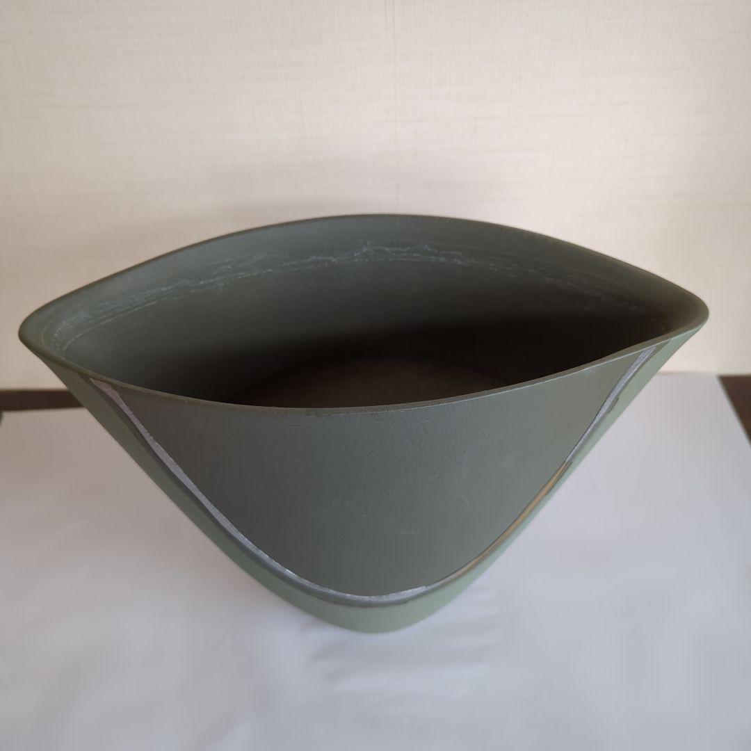 わんわん様ご指定　清水焼生け花華道花器　池坊　生花立花