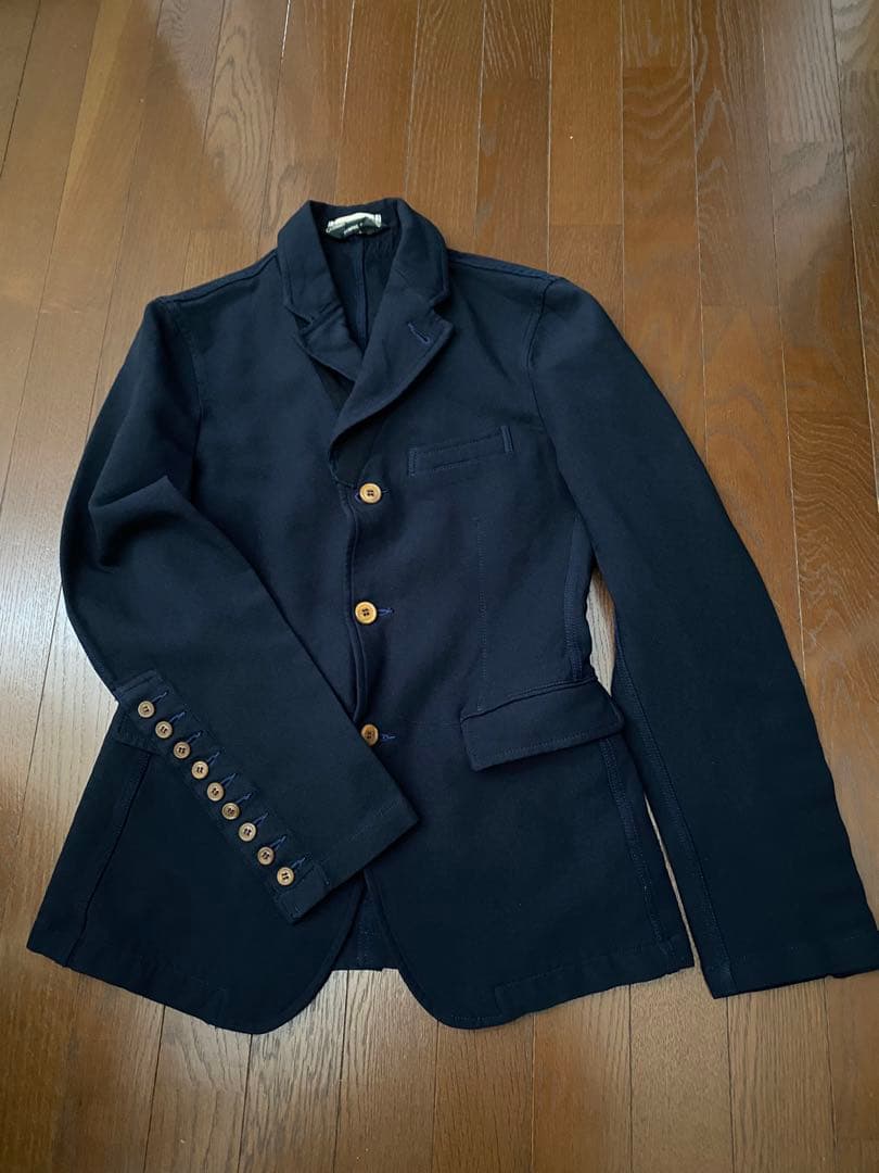 コムデギャルソンジャケット　ネイビー色