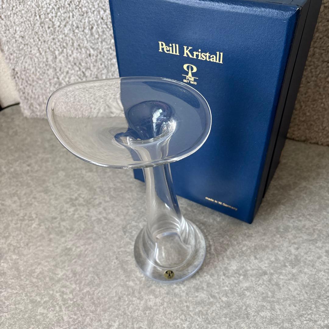 新品　ヴィンテージ Peill Kristall クリスタル　フラワースタンド