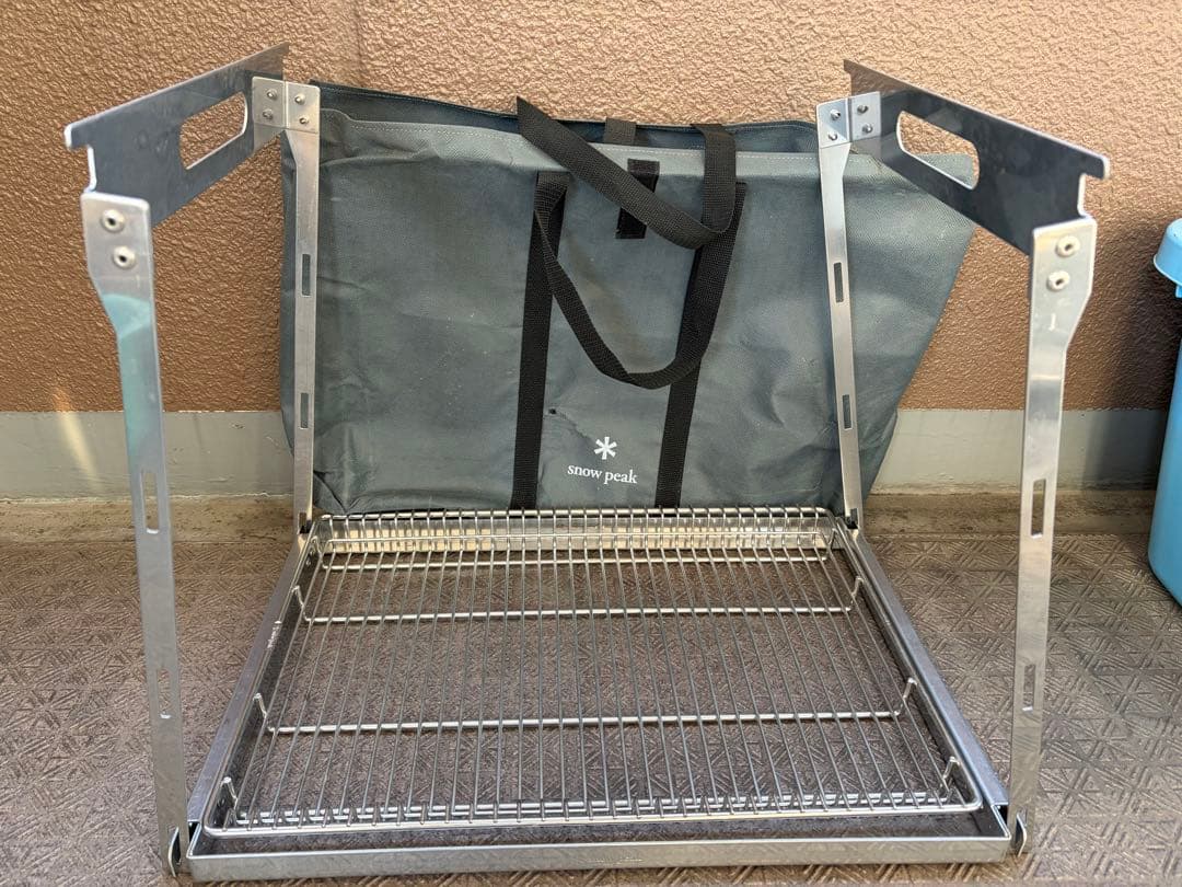  peak ハンギングラック1段　メッシュトレー 1unit 浅型