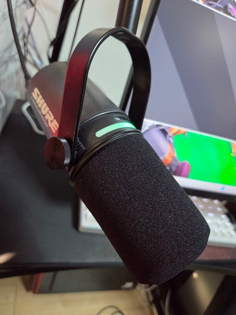 年末特価　SHURE MV7i　ダイナミックマイク インターフェース内蔵