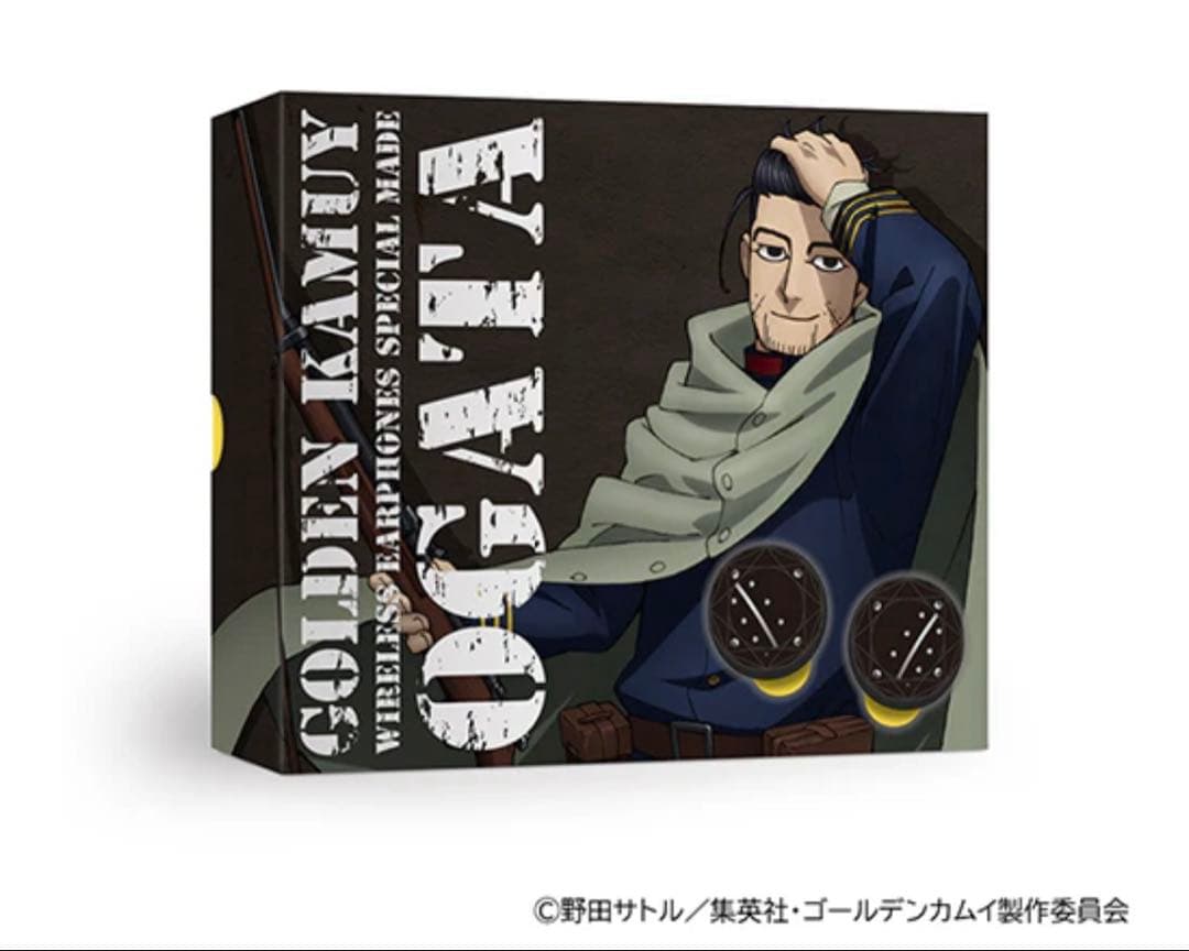 【美品】ワイヤレスイヤホン ゴールデンカムイ 尾形百之助　※先着特典なし