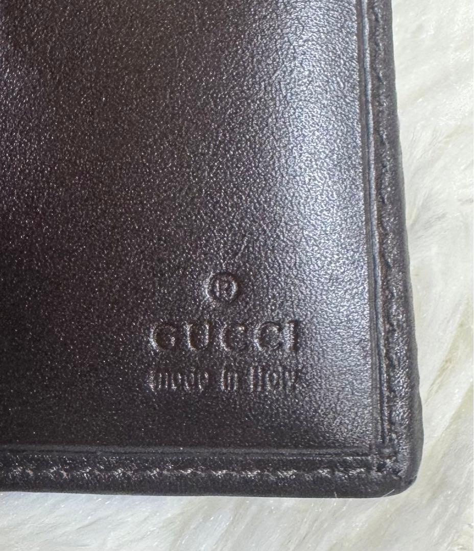 【新品未使用】GUCCI 6連キーケース　GG柄キャンバス　シェリーライン