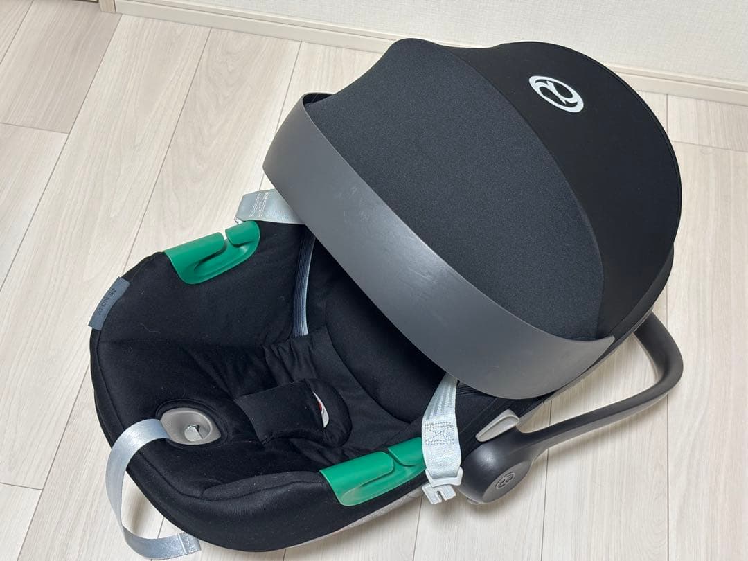 Cybex ATON S2 ＋新生児インレイ＋ベースワン メリオカーボンアダプタ