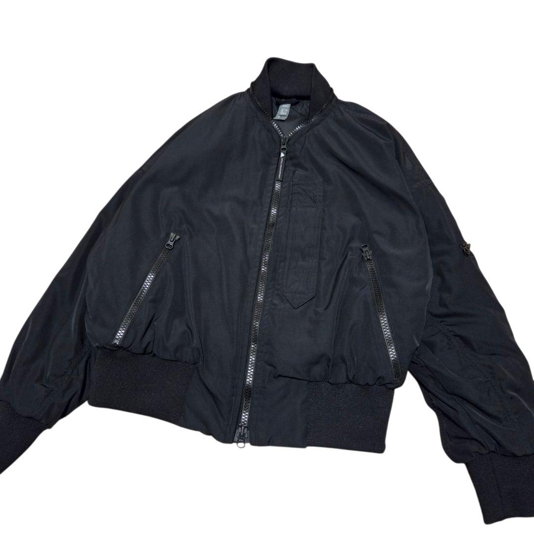 adidas アディダス ステラマッカートニーボンバージャケット S ブラック