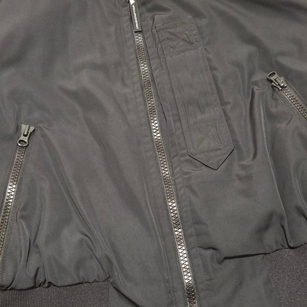 adidas アディダス ステラマッカートニーボンバージャケット S ブラック