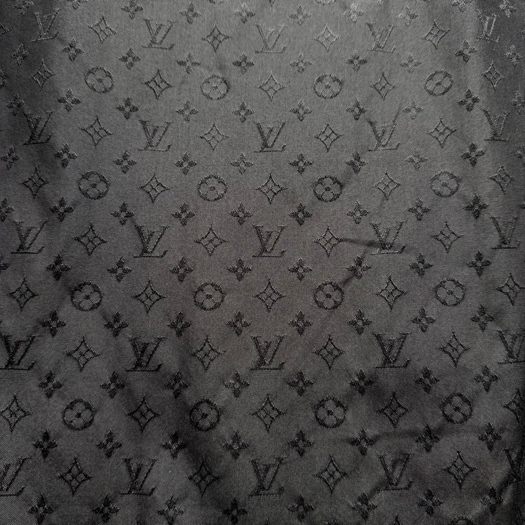 美品✨ルイヴィトン ダイヤキルティング 裏地モノグラム柄 パデットジャケット 黒
