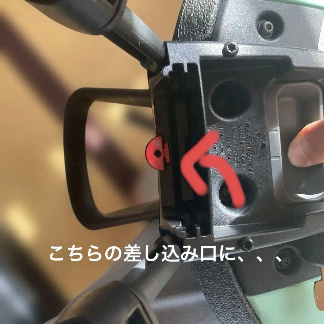 Thule Yepp Nexxt Mini 自転車用チャイルドシート前用