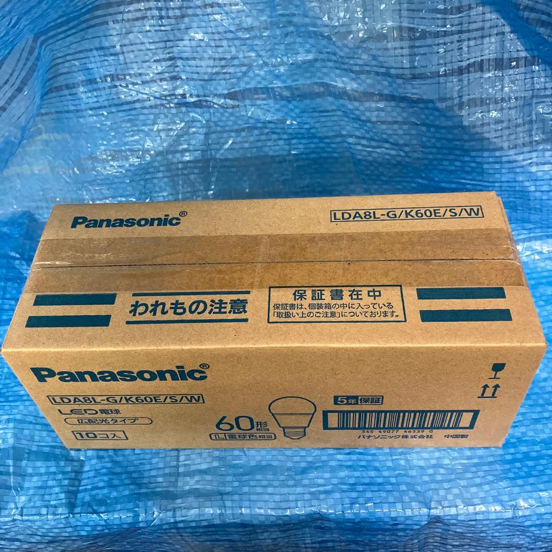 Panasonic LED電球 一般電球形 60W形相当LDA8LGK60ESW