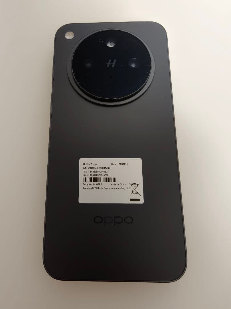 【極美品】OPPO Find X8 512GB ブラック国内版SIMフリー