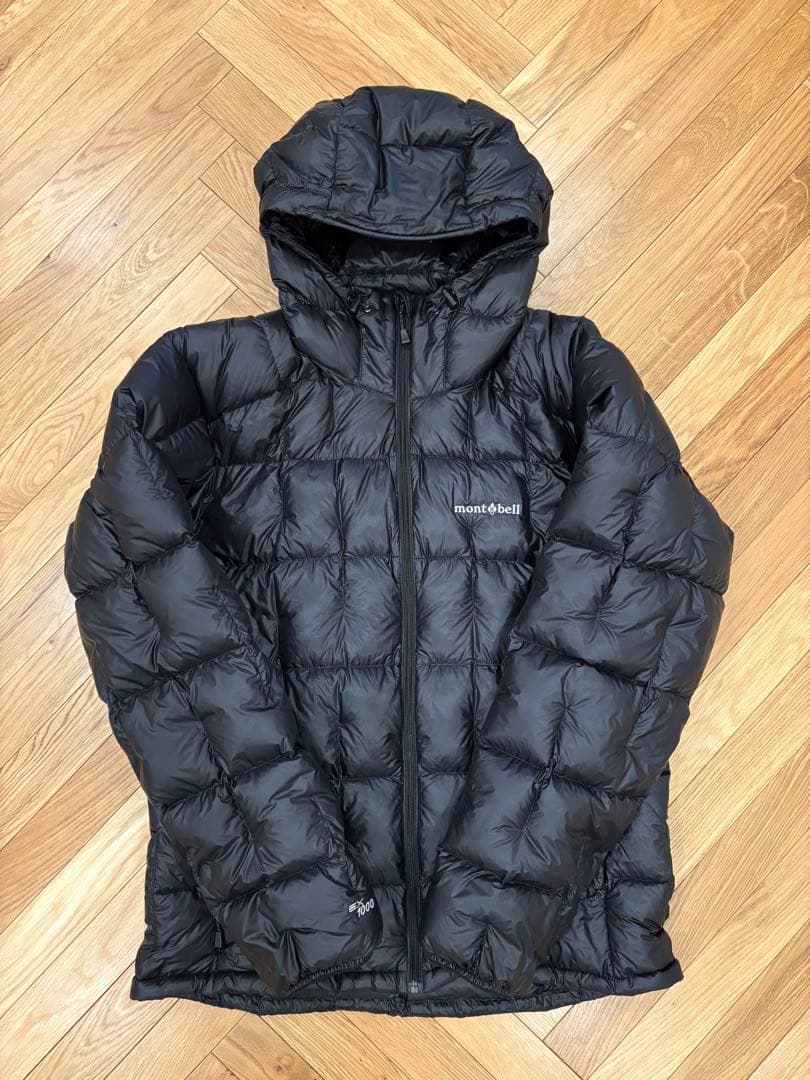 モンベル プラズマ1000 アルパイン ダウンパーカ L ブラック