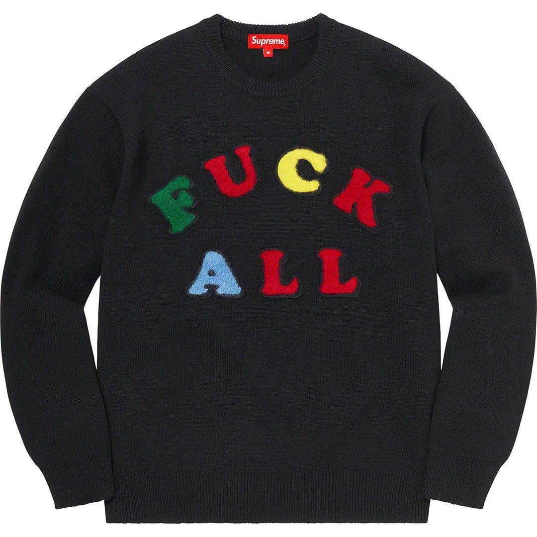 Supreme Jamie Reid Fuck All Sweater セーター