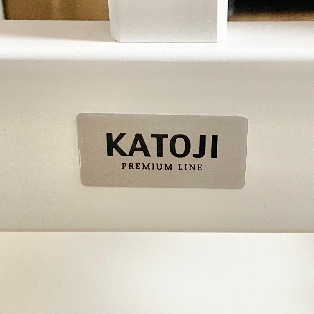 【KATOJI】プレミアムライン ハイタイプ ツーオープン ミニベッド ホワイト