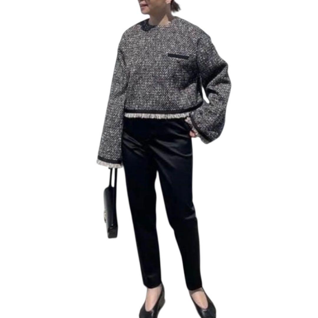 girlish St.cecilia ツイードプルオーバー