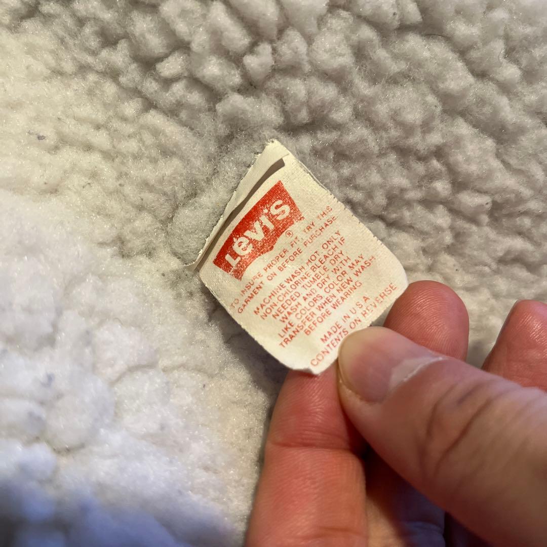 80s Levi's ボアジャケット アメリカ製