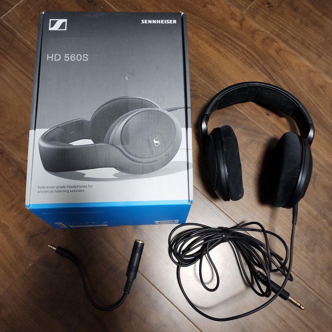 【値段交渉〇】SENNHEISER HD560S 変換コード付き