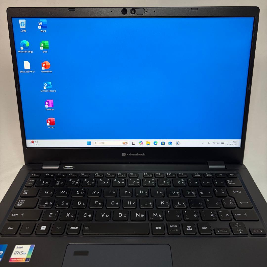準美品 dynabook G83 11世代 i5 16GB 13.3型 フルHD