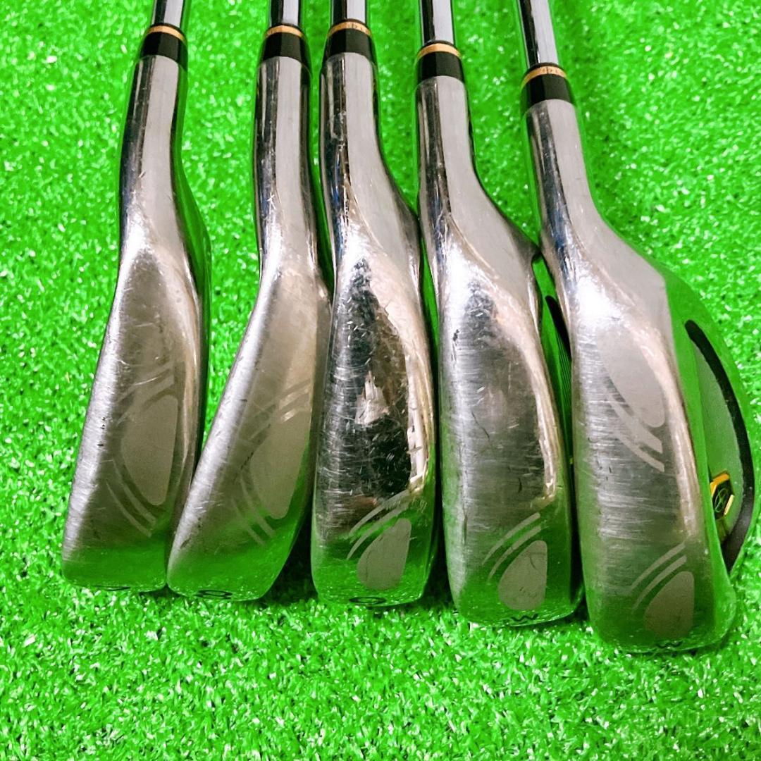 ライザップ ゴルフ LEXIM 03 アイアン 5本セット メンズ 右 R 希少