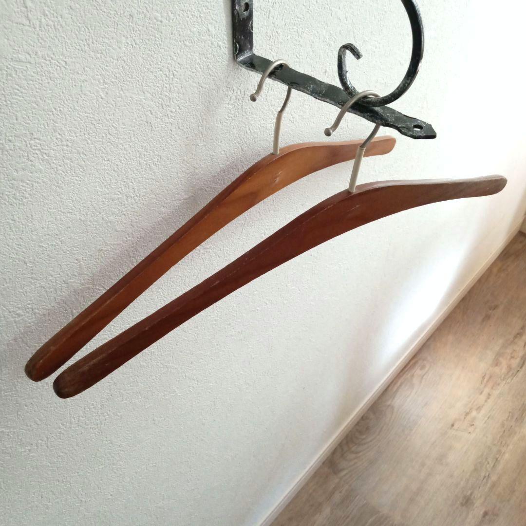 チークのハンガー 5本セット スウェーデン 北欧ヴィンテージ