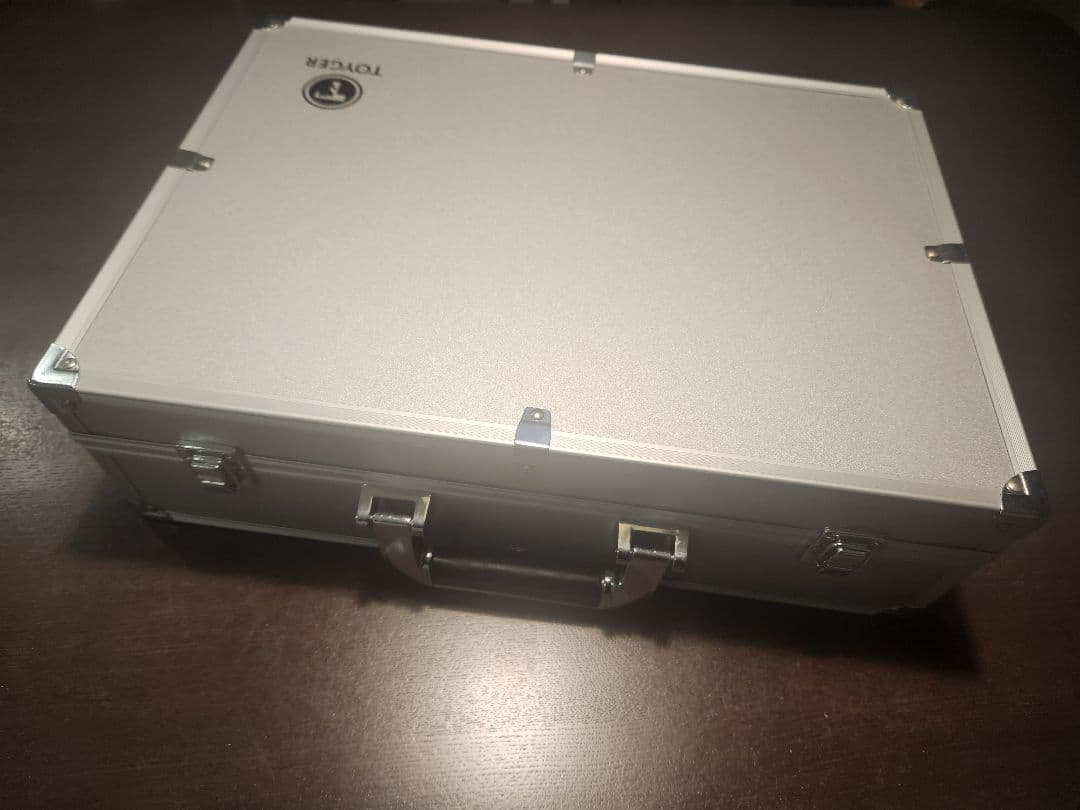 TOYGER CEO Storage アルミ製 アタッシュ ケース (シルバー)