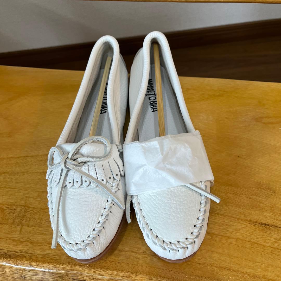 【327】レディースミネトンカDeer Skin 25cm 8