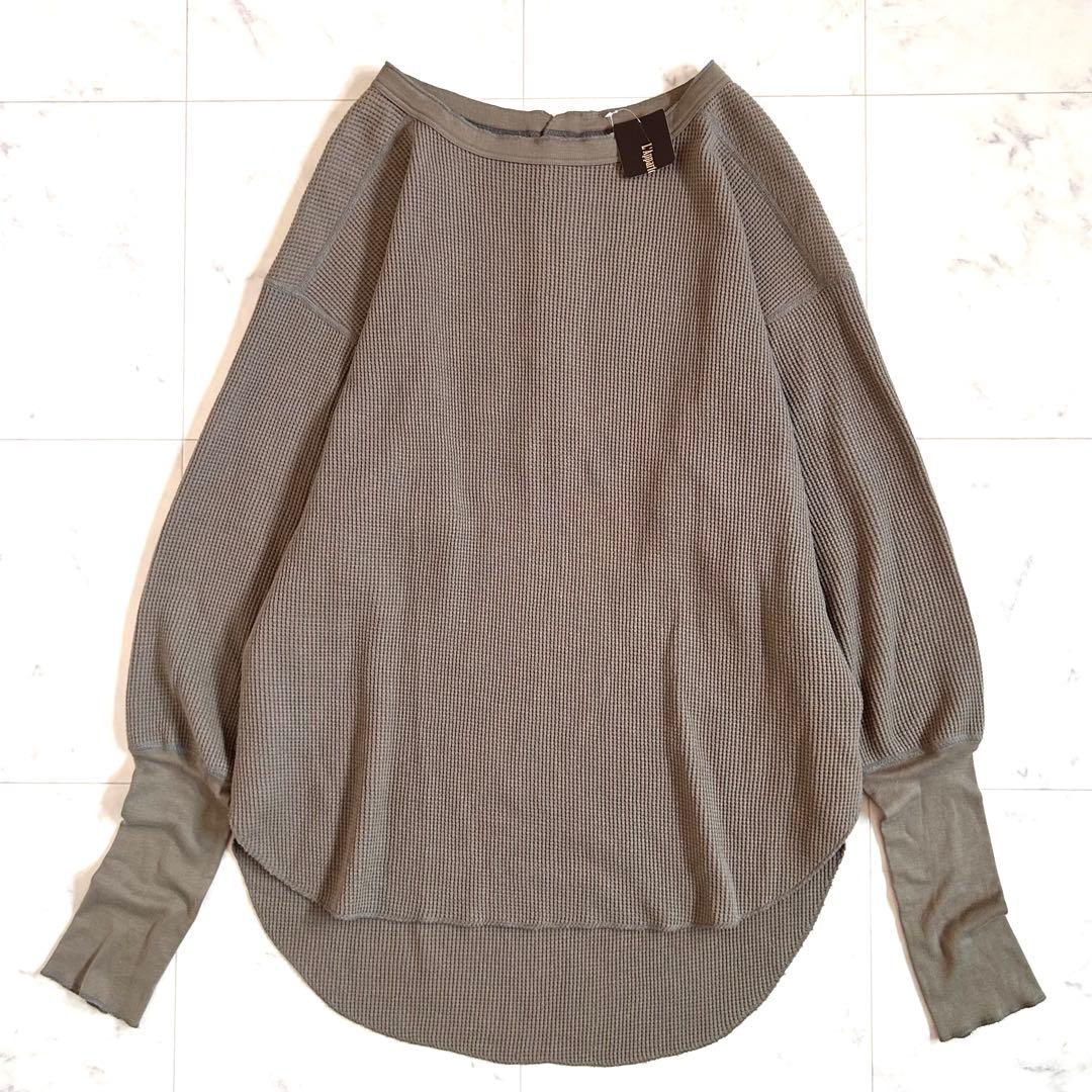 タグ付 アメリカーナ アパルトモン別注 バックヘンリーネックサーマルプルオーバー