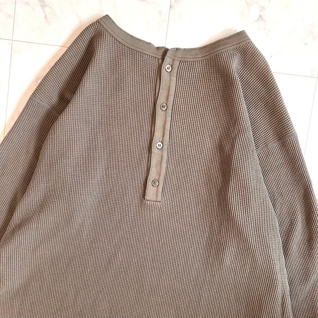 タグ付 アメリカーナ アパルトモン別注 バックヘンリーネックサーマルプルオーバー