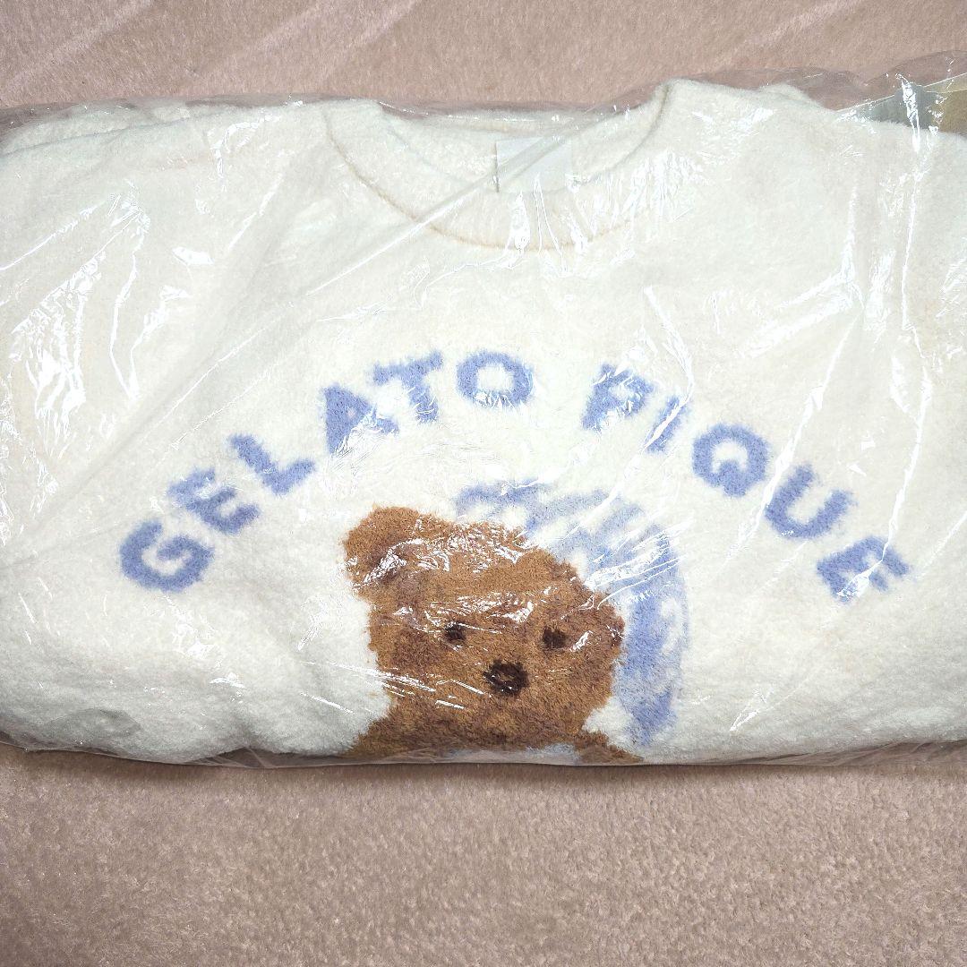 ジェラピケ　ガードドレス　くま