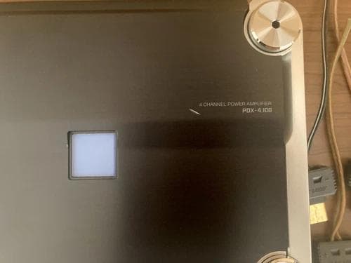 ALPINE PDX-4.100 パワーアンプ 接続カプラー4個付き