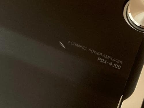 ALPINE PDX-4.100 パワーアンプ 接続カプラー4個付き