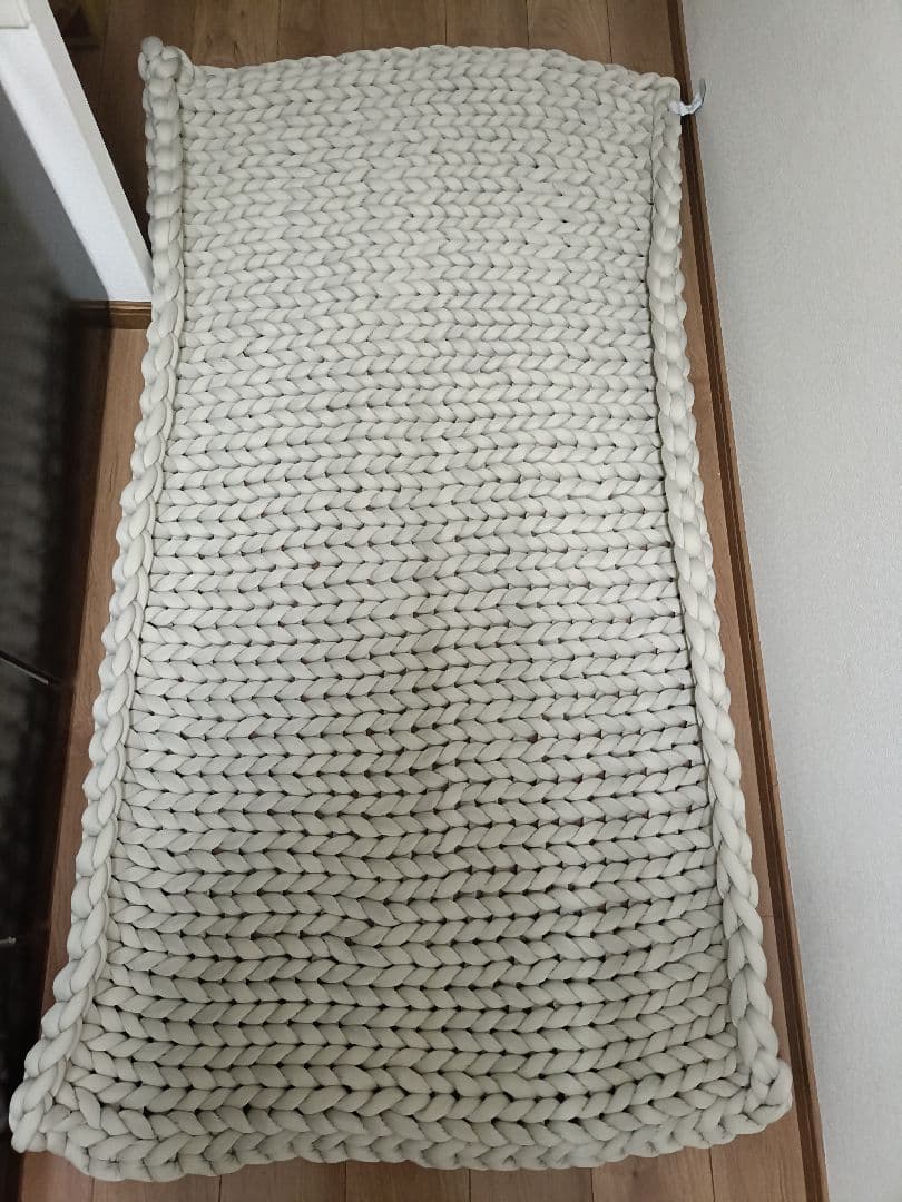 ［Lサイズ 専用袋付き］リカバリー加重ブランケットMUSUBI - en -