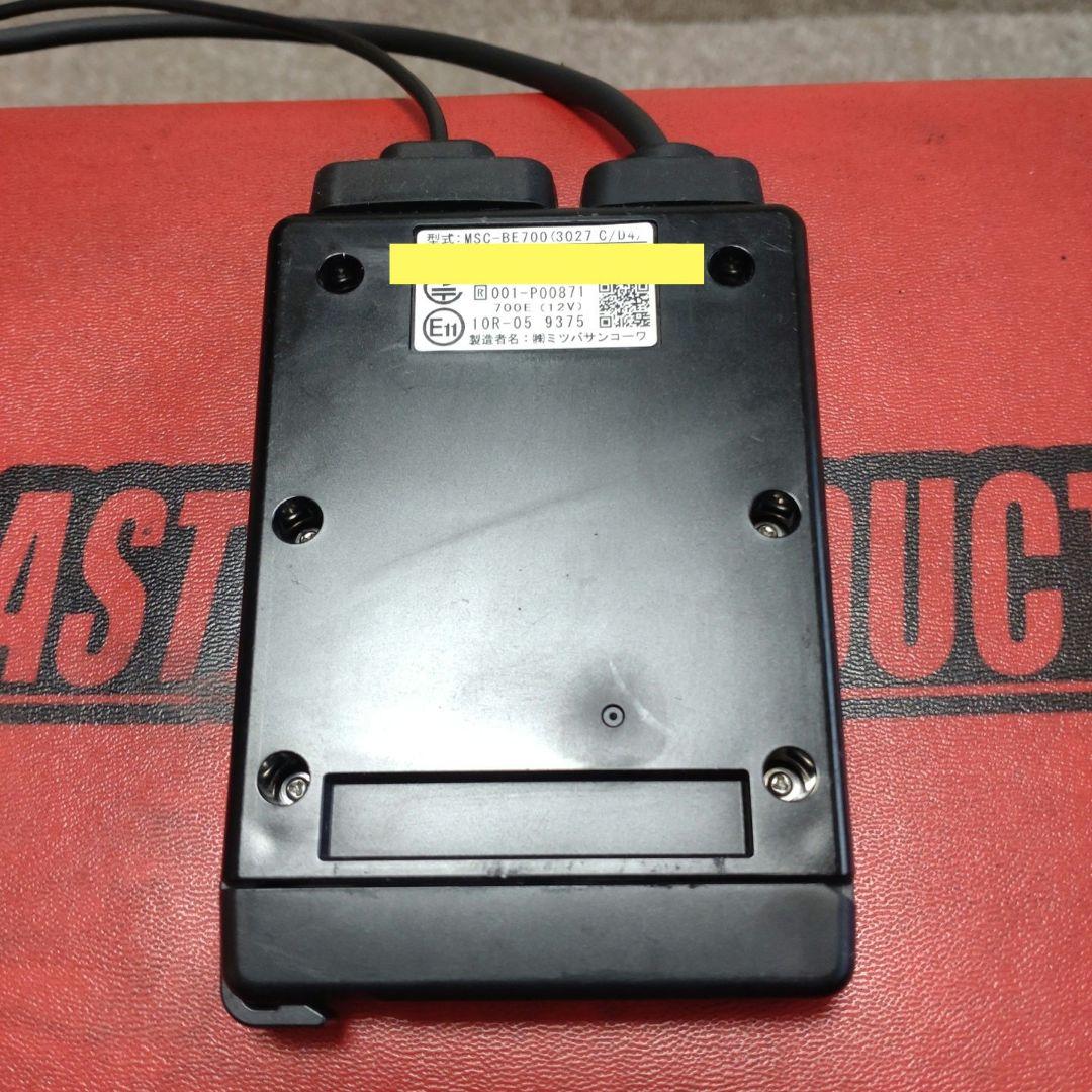 バイク用　ETC　車載器　ミツバ　BE700　 　【1062】