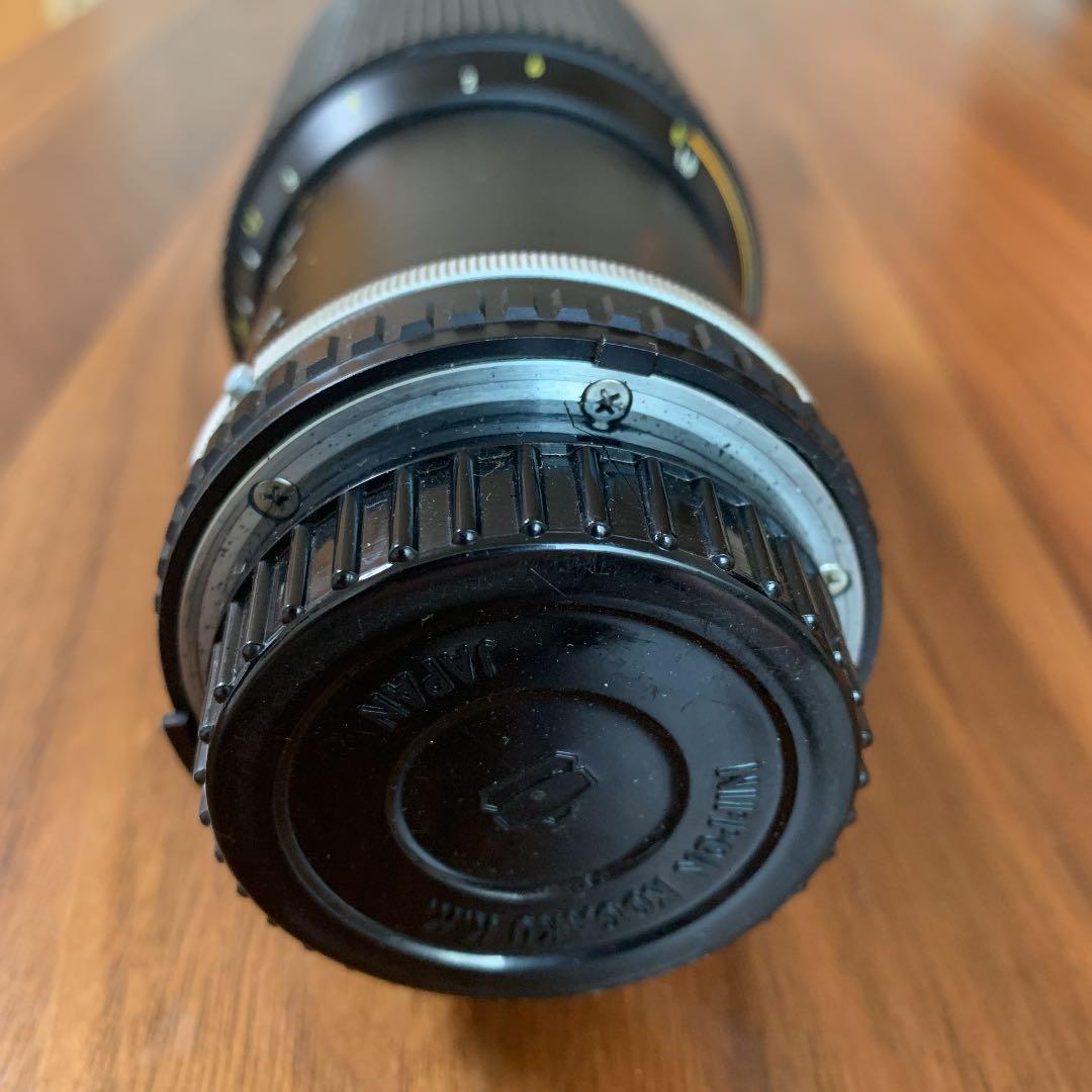 Nicon 一眼レフ　フィルムカメラ　望遠レンズ