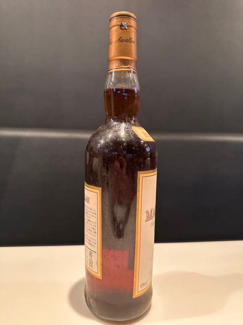 haruka yuki マッカラン12年　シェリーオークカスク　旧ボトル