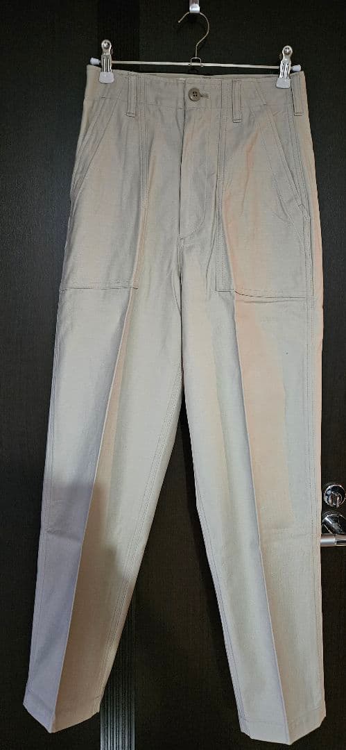 THE SHINZONE 　ベイカーパンツ　エクリュ