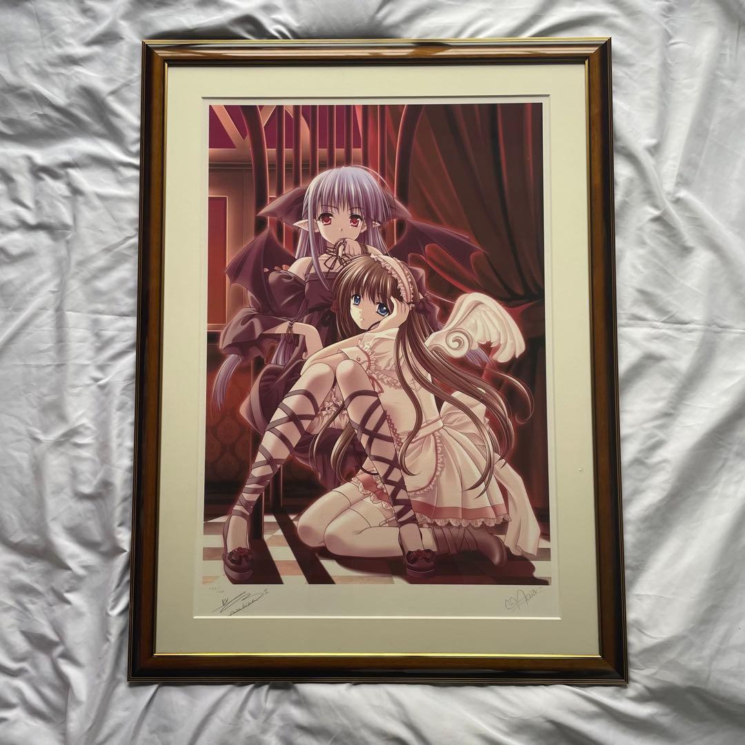 アールビバン 版画 西又葵 / 鈴平ひろ マジキュー 直筆サイン